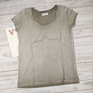 dulcidia miranda womens s grey-green t-shirt tee s